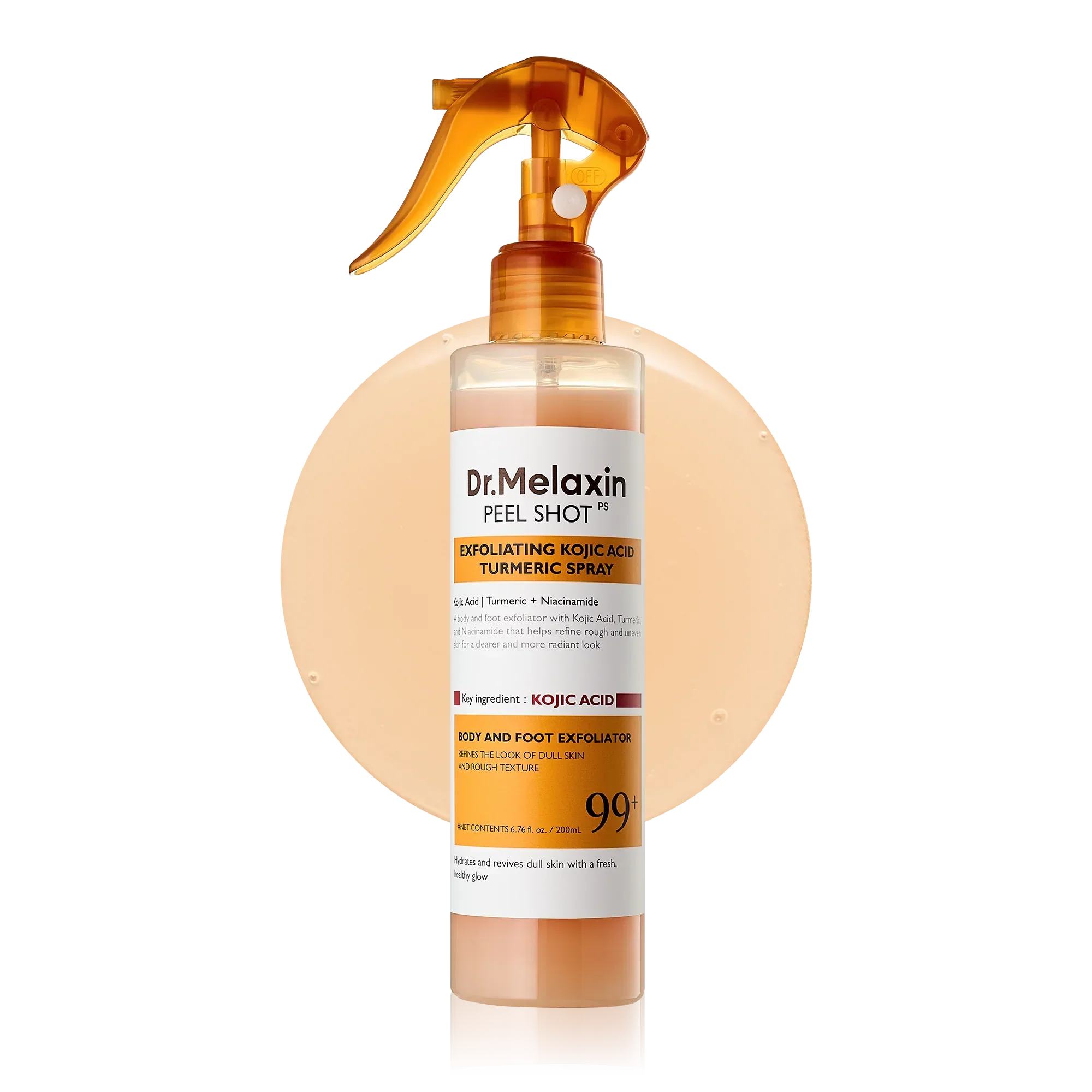 Peel Shot Keratin Care Kojic Acid Turmeric Spray